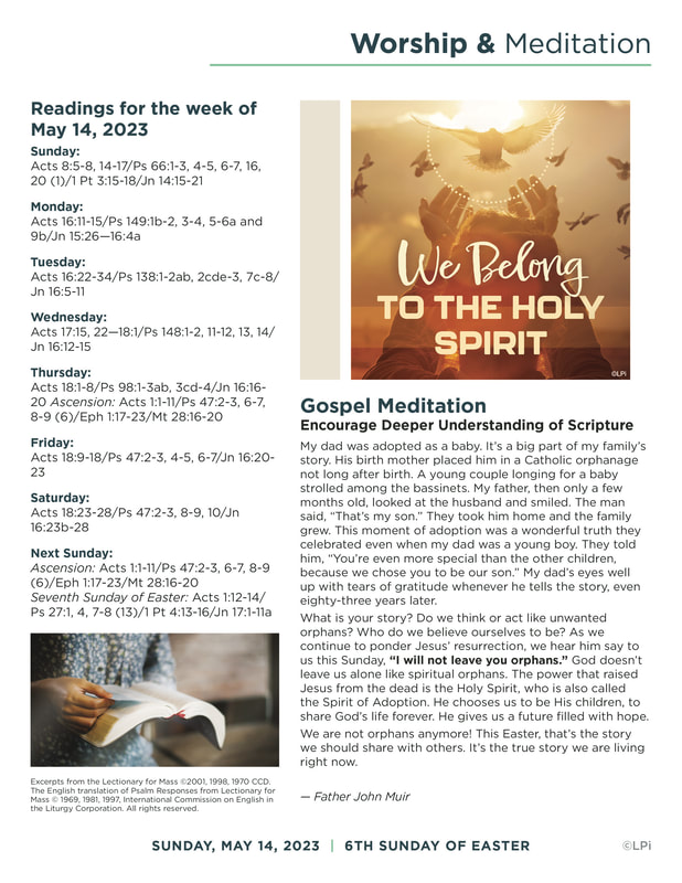 Sunday Mass Readings, 7th Week